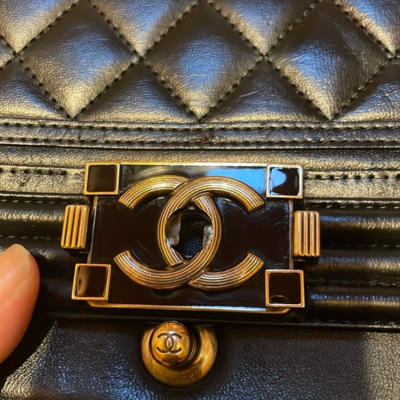 Vintage Chanel Leboy Bag Black - Picture 16 of 17